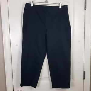 LAST CHANCE Talbots Cropped Classic Side Zip